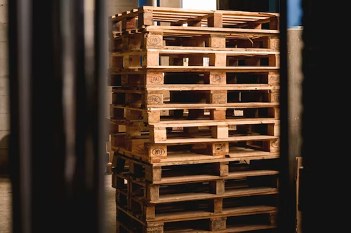 Palets apilados